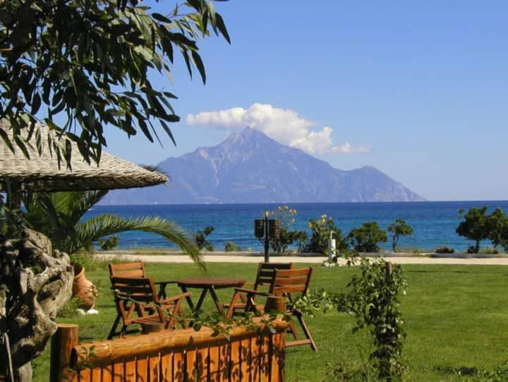 Apartmenthotel Sithon Sarti Esterno foto