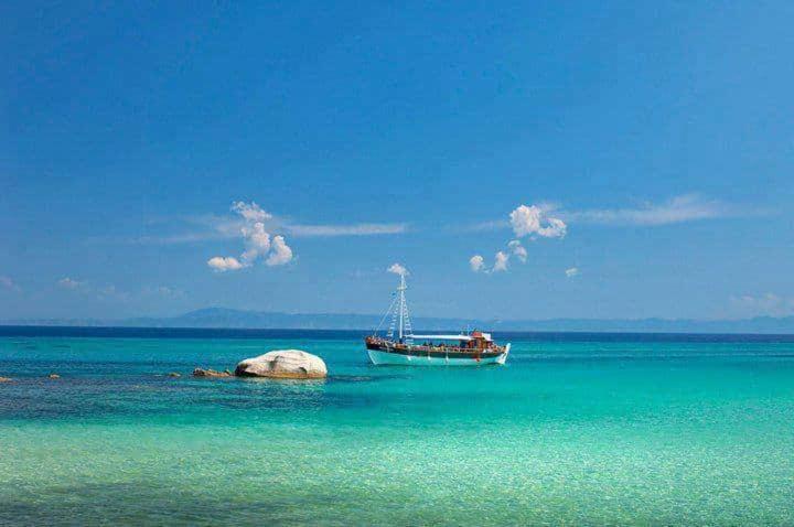 Apartmenthotel Sithon Sarti Esterno foto