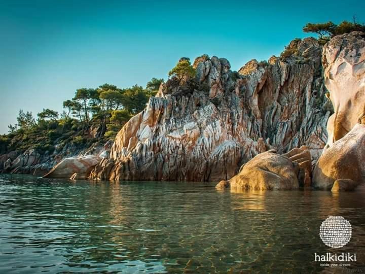 Apartmenthotel Sithon Sarti Esterno foto
