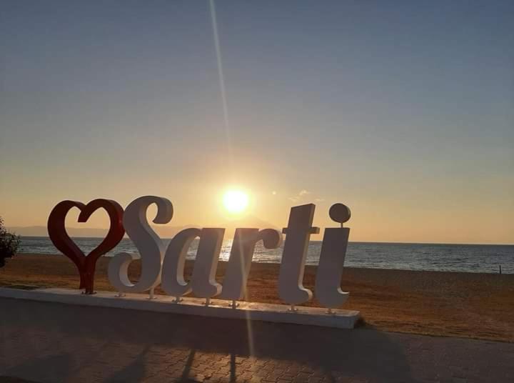 Apartmenthotel Sithon Sarti Esterno foto