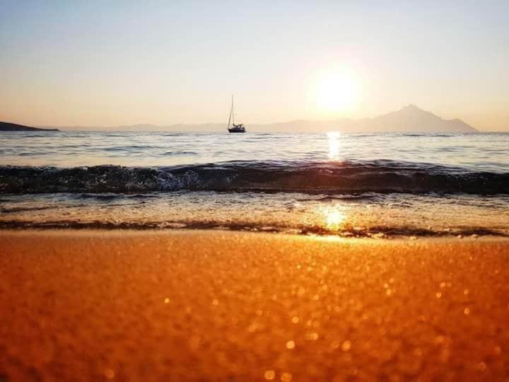 Apartmenthotel Sithon Sarti Esterno foto