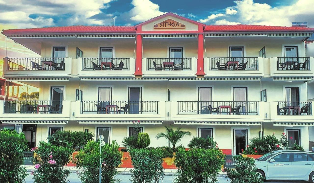 Apartmenthotel Sithon Sarti Esterno foto