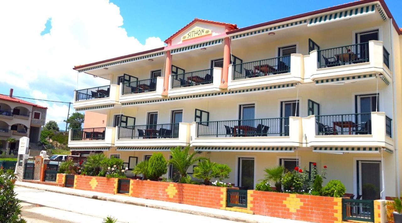 Apartmenthotel Sithon Sarti Esterno foto
