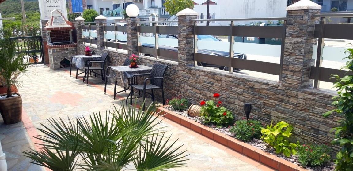 Apartmenthotel Sithon Sarti Esterno foto