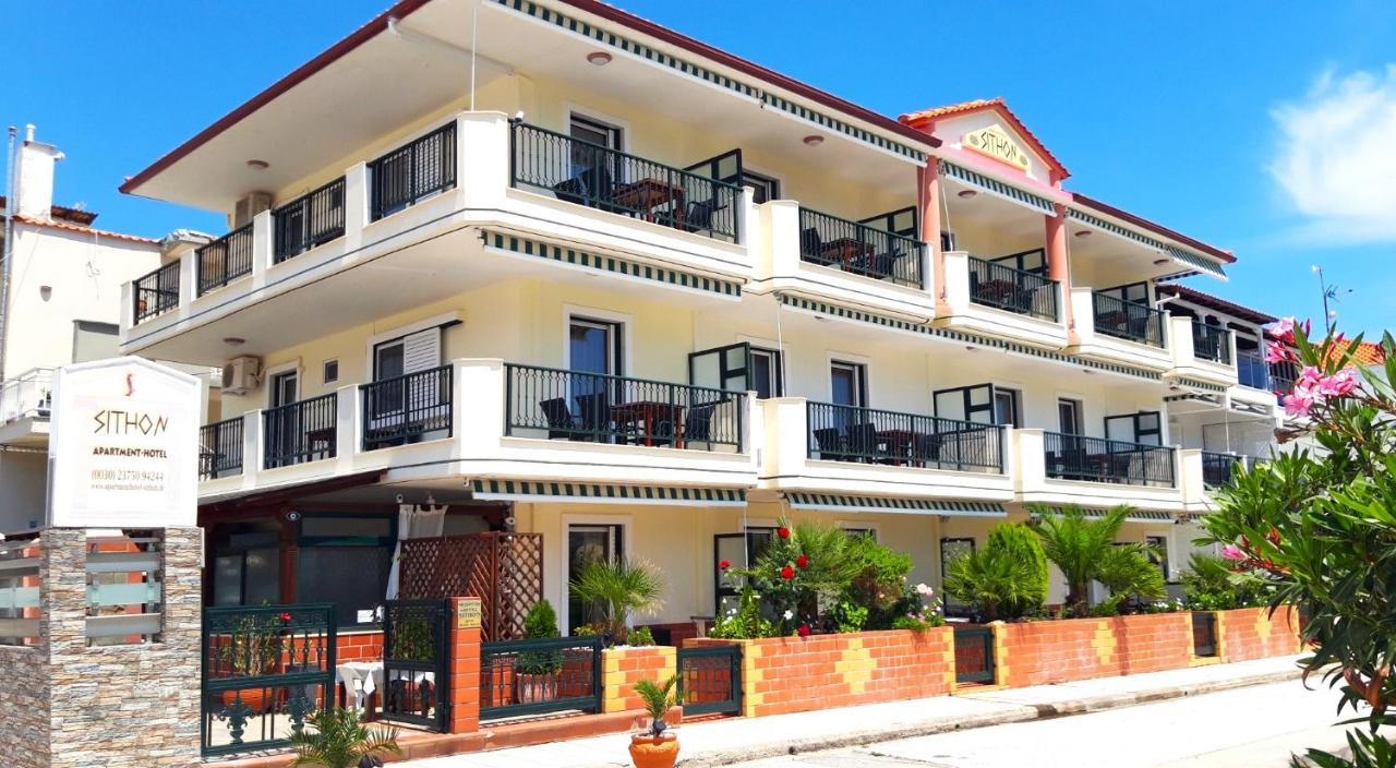 Apartmenthotel Sithon Sarti Esterno foto